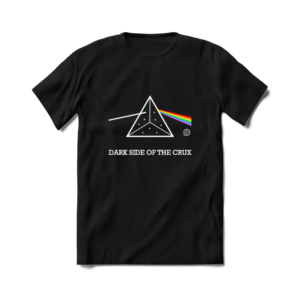 Camiseta de Escalada Boulder Route Setter Dark Side Of The Crux Preta