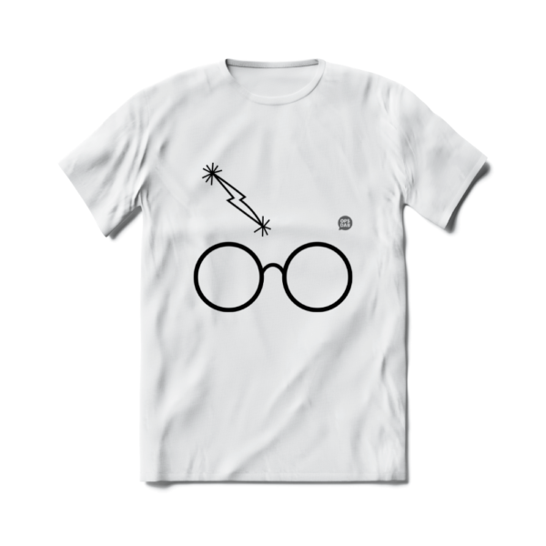 Camiseta de Escalada Boulder Route Setter Midnight Potter Branca