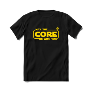 Camiseta de Escalada Boulder Route Setter May The Core Be With You Preta