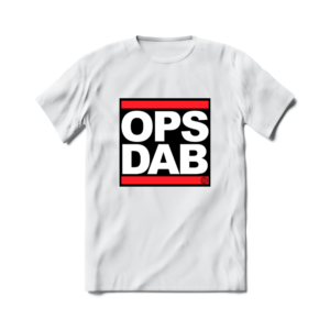 Camiseta de Escalada Boulder Route Setter Ops Dab Branca