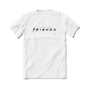 Camiseta de Escalada Queria Mandar Boulders Friends Branca