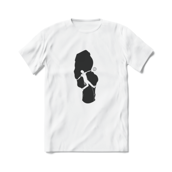 Camiseta de Escalada Trad Chaminé Branca