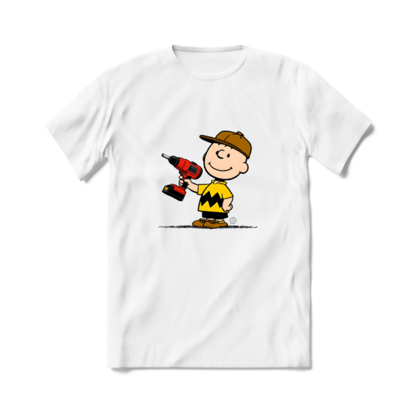Camiseta de Escalada Charlie Brown Branca